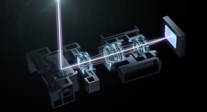 Das Zoomobjektiv von Oppo hat verschiebbare Linsen, von denen einige aus Glas gefertigt sind. (Bild: Oppo)